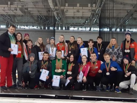 Команда Могилевской области заняла второе место на ОДМ Беларуси по конькобежному спорту