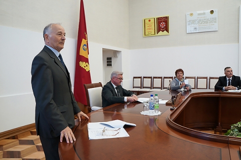 Председателем Могилевской областной комиссии по выборам Президента Республики Беларусь избран Валерий Берестов