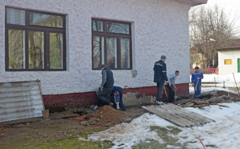 В детском саду № 5 г. Черикова приступили к проведению капитального ремонта