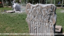 ФОТОФАКТ: Фигуры из камня вытачивают ко Дню письменности студенты Белорусской академии искусств