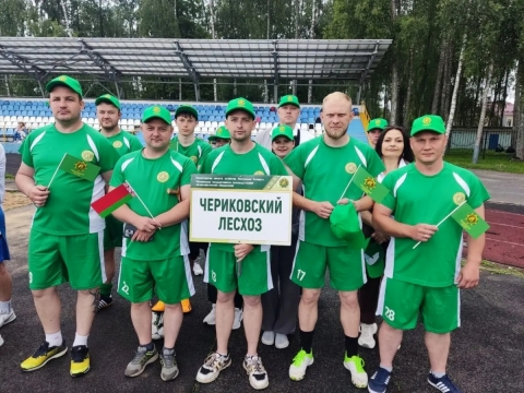 Как выступили чериковские &laquo;лесные богатыри&raquo; на 25 отраслевой спартакиаде?