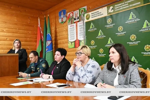 Обучающий семинар для бойцов экологического отряда провели в Черикове