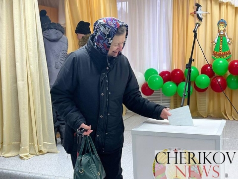 Активно голосуют сельчане в агрогородке Речица