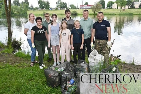 Экологическую акцию «Чистое озеро» провели в агрогородке Езеры