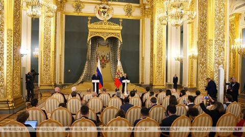 Лукашенко: союз Беларуси и России стоит в авангарде борьбы за справедливый мир