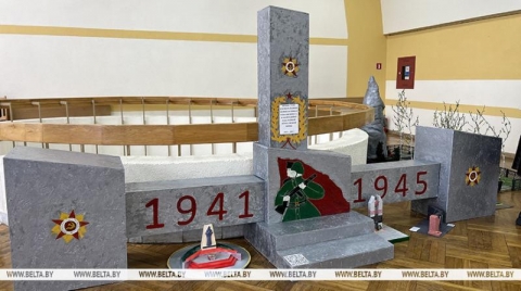 &laquo;Помнить, чтобы жить&raquo;. В Могилеве представили созданные учащимися макеты памятников