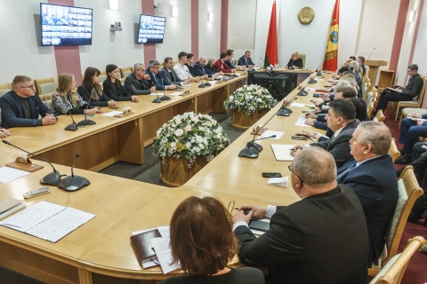 Тематику единого дня информирования обсудили в Могилевском облисполкоме