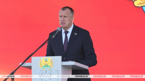 Анатолий Исаченко на «Дажынках»: труд аграриев - не просто профессия, это служение родному краю и его людям