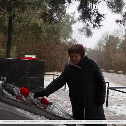 Митинг в память о жертвах преступлений геноцида прошел в Черикове