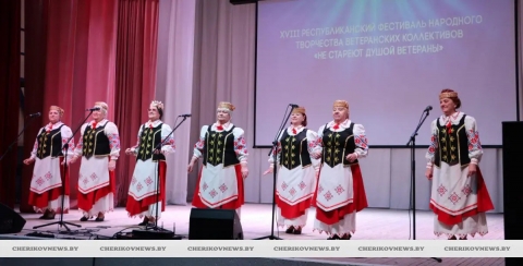 Фестиваль ветеранских коллективов собрал таланты в Черикове