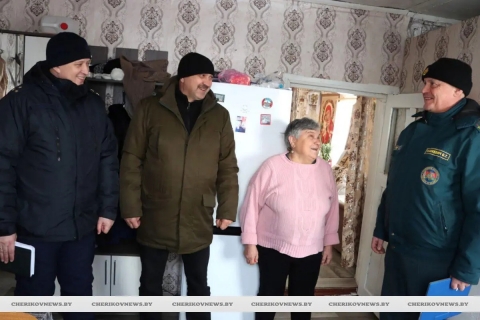 Безопасность начинается с предупреждения: в Чериковском районе прокуратура совместно с РОЧС проводит рейды по профилактике гибели людей на пожарах