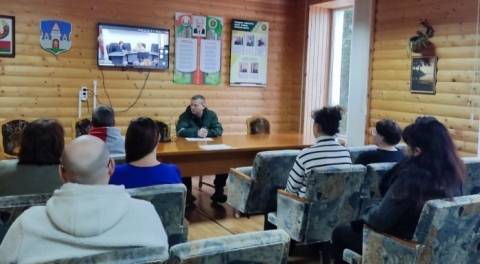 Информационно-практический семинар «Политическая безопасность как основа общественно-политической стабильности суверенного государства. Избирательная кампания 2024 в новых правовых условиях» прошел в Черикове