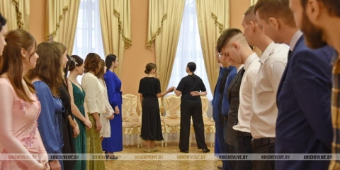 Потемкинский бал собрал в Кричеве молодых специалистов всей Могилевщины