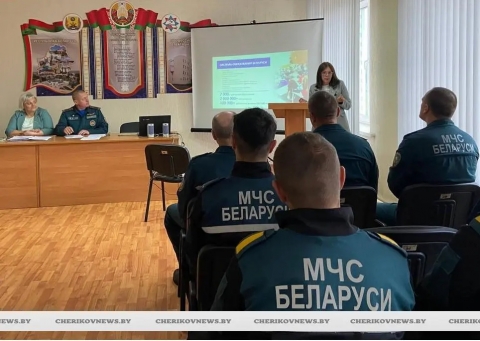 В Чериковском РОЧС обсудили основную тему Единого дня информирования и не только