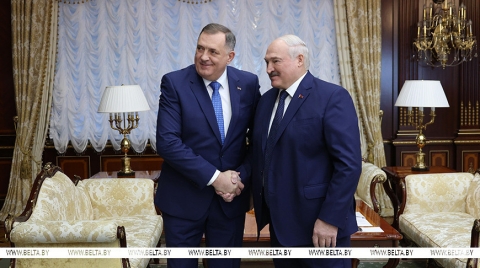 Лукашенко на переговорах с Президентом Республики Сербской: всегда рады оказать вам помощь и поддержку