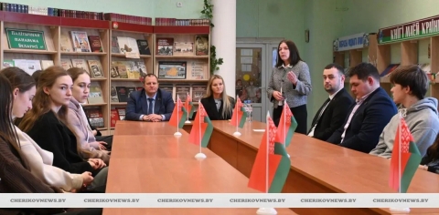 В Черикове прошла встреча руководства района с молодыми специалистами