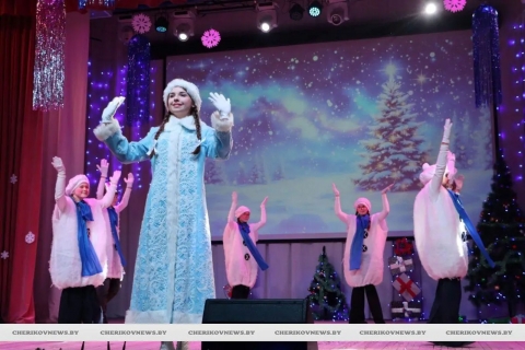 Районный благотворительный утренник прошел в Черикове (фоторепортаж)