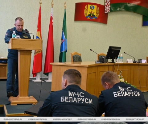 В Чериковском районе дан старт учениям гражданской обороны