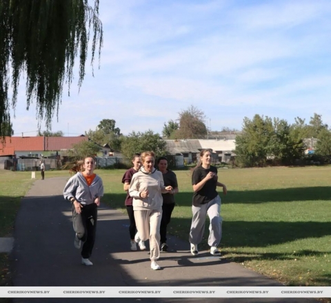 В Черикове прошел осенний легкоатлетический кросс