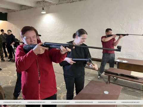 «Отстрелялись!»: в Черикове прошли соревнования по стрельбе из пневматической винтовки