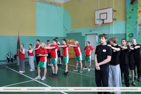 Спорт  в тренде! Это вновь доказали чериковские юноши и девушки