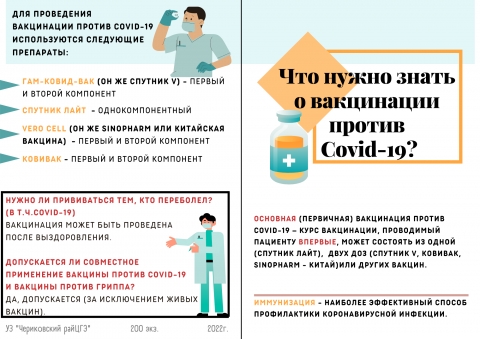 Что нужно знать о вакцинации против COVID-19