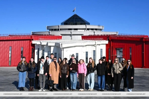 Молодежь Чериковщины посетила Музей Славы Могилевщины
