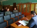 Заместитель председателя райисполкома встретился с трудовым коллективом военного комиссариата Чериковского и Краснопольского районов