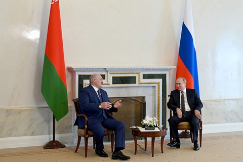 Более 5 часов длились переговоры Лукашенко и Путина в Санкт-Петербурге