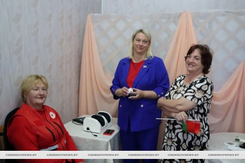 В Черикове открылся пункт здоровья Красного Креста