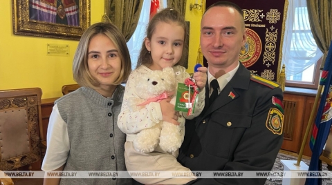 В Могилеве ключи от арендных квартир вручены сотрудникам Департамента охраны