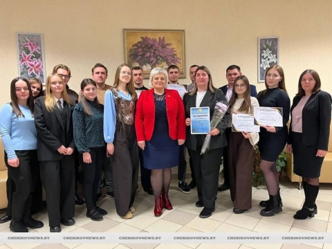 Совет работающей молодежи при Чериковском райисполкоме  подвел итоги работы и обновил состав