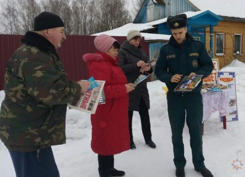 Чериковский РОЧС напоминает о постулатах безопасности