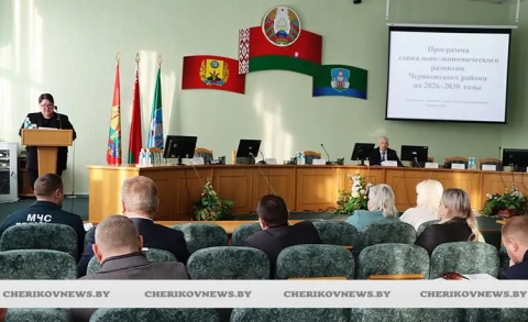 Бассейн, новое здание ДШИ и дата-центр будут построены в Чериковском районе в ближайшую пятилетку