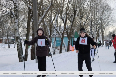 Молодежь и лыжи: в Черикове прошло очередное спортивно-массовое мероприятие